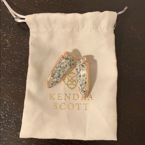Kendra Scott large marble studs